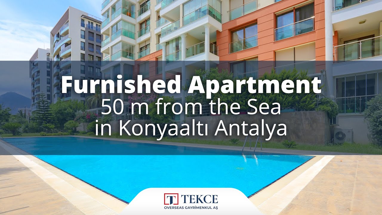 Appartement Meublé Proche de la Mer à Konyaalti Liman