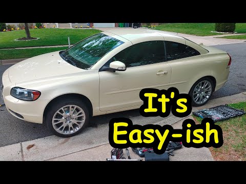 How to Change Brakes & Rotors on Volvo C70 With Large Brakes