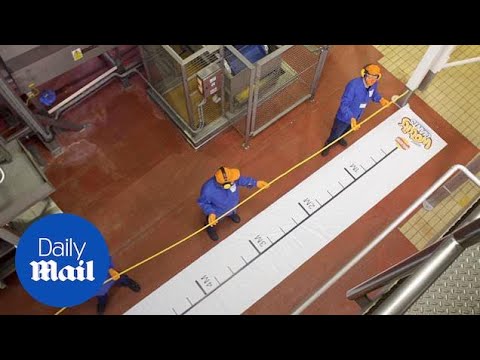 Walkers Crisps create HUGE record-breaking 'Wotzilla' Wotsit