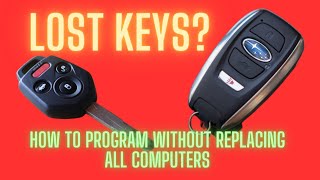 Lost All Subaru Keys Solution | BIU Programming | ALL KEYS LOST