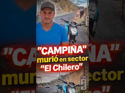 Maniobra por imprudencia de piloto hatchback deja a “Campiña”, sin vida en “El Chilero”