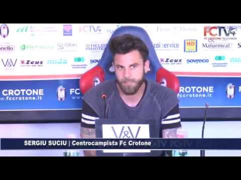 Verso #ModenaCrotone, Sergiu Suciu in conferenza