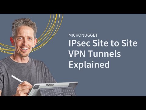 MicroNugget: IPsec Site to Site VPN Tunnels Explained | CBT Nuggets