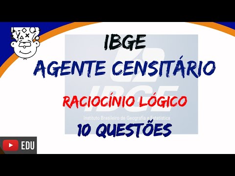 #IBGE AGENTE CENSITÁRIO Municipal | Supervisor :: Prova de Raciocínio Lógico