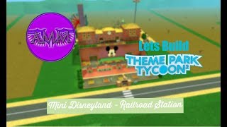Lets Build Tpt2 Mini Disneyland Big Thunder Mountain - dantdm theme park tycoon roblox