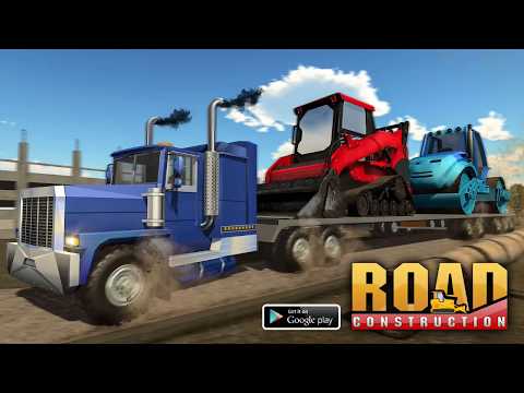 Highway Road Construction Game on City Builder Video