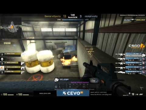 CEVO-Pro CS:GO Season 4: CompLexity vs. Denial - Week 3:2 on de_nuke