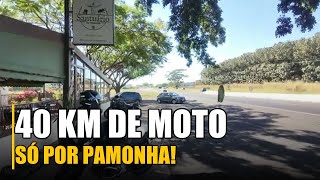 Existe um SANTUÁRIO da Pamonha! Fui de Moto Conhecer