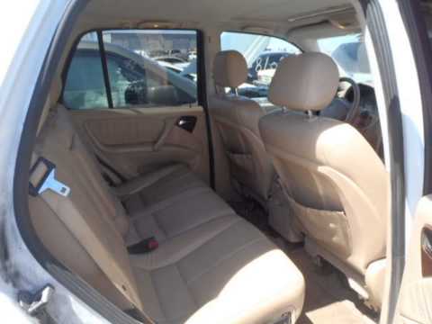 2001 Mercedes ML320 4 Door Wagon Parts Car Parting Out #1477-1 Fix your car OEM