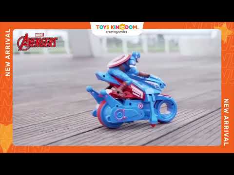 Gambar Top Gear Mkb Stunt Motorcycle Fancy Tricks Captain America Remote Control