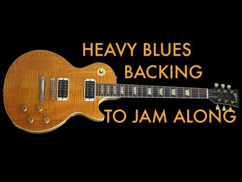 Heavy Blues Rock in B - Excellent Guitar Backing Track [HD Audio]