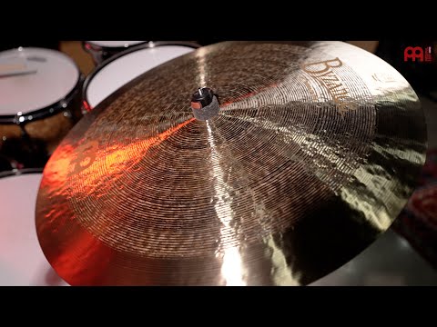 Meinl Byzance Jazz Club Ride & Tradition Flat Ride 22" (B22JCR & B22TRFR) | @EarthNantanat