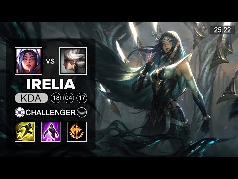 Irelia vs Camille Top - KR Challenger - Patch 25.22 Season 15