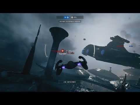 Crashing The Clone Ship | Star Wars Battlefront 2