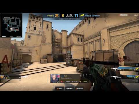 Triple kill from Flamie to save the round for Na'Vi