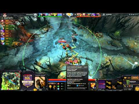 HyperX D2L Western Challenge - Alliance vs RoX.KIS game 1