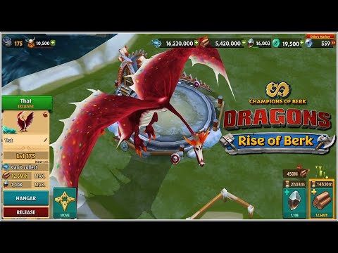 TITAN DRAGON TYPHOOMERANG MAX LEVEL 175 | DRAGONS: RISE OF BERK