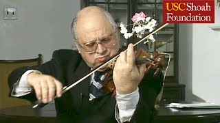 Songs From The Holocaust | Played By Violinist Jewish Survivor Edward Polidi | USC Shoah Foundation gameplay video by OllieF, 7:57 duration
