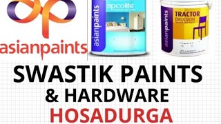 preview picture of video '#Paint #Hardware #Dealers SWASTIK PAINTS & HARDWARE HOSADURGA Cell: 9448559970 (KARNATAKA)'