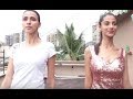 Meenakshi Chaudhary's ramp walk training session with Alesia Raut
