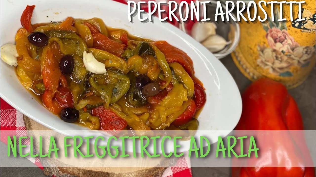 PEPERONI ?? ARROSTITI NELLA FRIGGITRICE AD ARIA @CecotecOficial