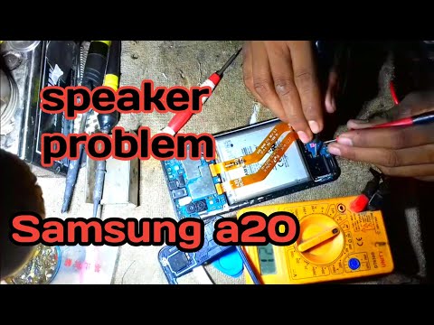 Samsung A20 speaker problem Samsung all phone speaker problem solution speaker jumper speaker repair