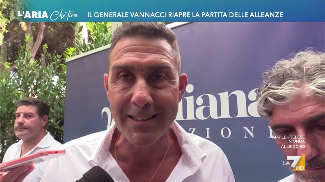 Il Generale Vannacci riapre la partita delle alleanze