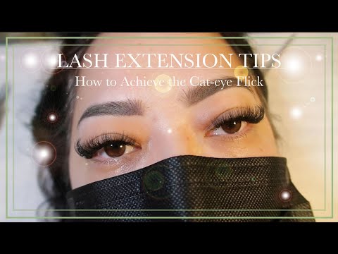 LASH EXTENSION TIPS: How to Achieve The Cat-eye Flick