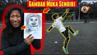 Download lagu SEPAKBOLA vs MENGGAMBAR mp3