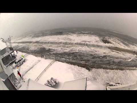 Winthrop Shore Drive Blizzard 2013 at high Tide GOPR0007.MP4
