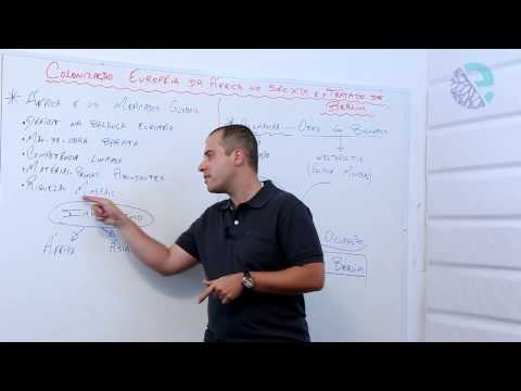 Colonização européia da África no séc  XIX e o tratado de Berlim