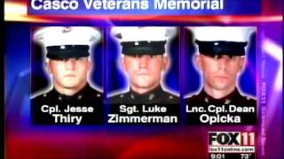 New veterans memorial in Casco