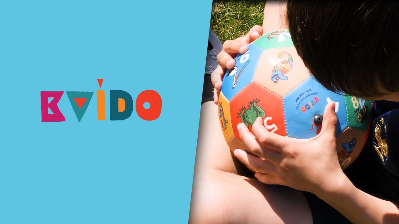 Míč s aktivitami - Kvído - představení