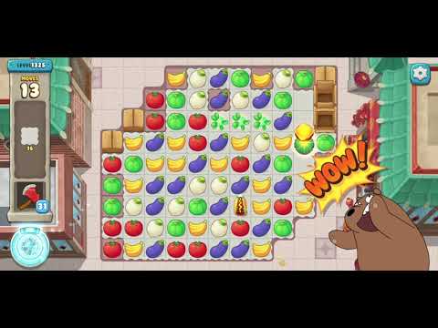 We Bare Bears Match3 Repairs Level 1325 - No Boosters
