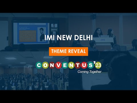 Conventus'23 Theme Video || IMI New Delhi