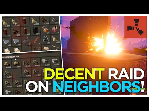 RAIDING our NEIGHBORS! (VANILLA RUST #52 S3)
