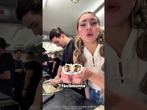 Ella Ganó en Velocidad…Pero Él Ganó en Sushi 😳🍣