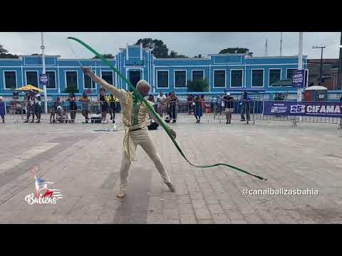 Baliza Masculino da Corporação Famuita no Concurso de Bandas e Fanfarras em Mata de São João 2024