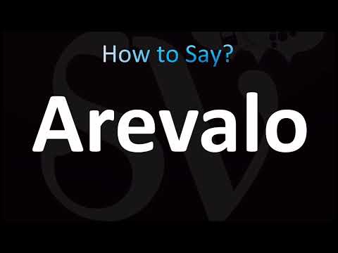 How to Pronounce Arevalo (CORRECTLY!)