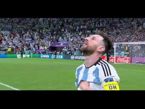 Argentina players singing “Muchachos” with fans vs Netherlands - FIFA Qatar World Cup 2022