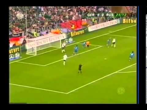 The only Anyukov's goal with Russia Football Team