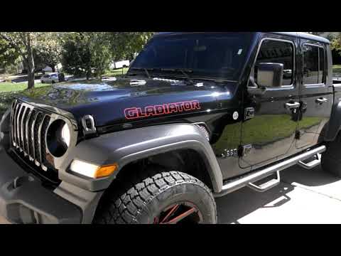 2020 Jeep Gladiator on Fuel Contra D643 20 Inch Wheels, Nitto Tires