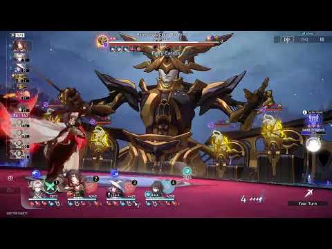 HSR 3.8 - AA King - E1S1 Firefly, E1S1 Fugue, E1S1 Dahlia, E1 Ruan Mei - 1 cycle