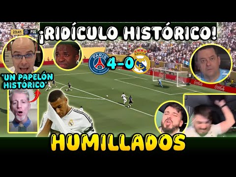 HUMILIATED! World Press EXPLODES after PSG's HISTORIC ROUT of Real Madrid 😱 | Ridiculously White