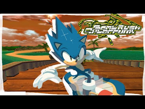 Sonic Adventure if it was awesome (Bomb Rush Cyberfunk)