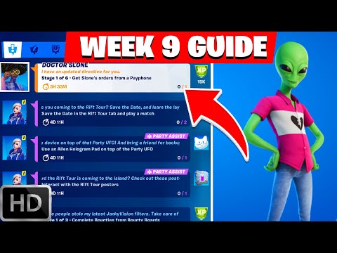 All Week 9 Challenges (Legendary Quests) Fortnite Chapter 2 Season 7
