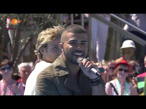 Dominique Bircan Baltas feat. Feuerherz - 100.000 Volt (Live im ZDF-Fernsehgarten, 08.05.2016)