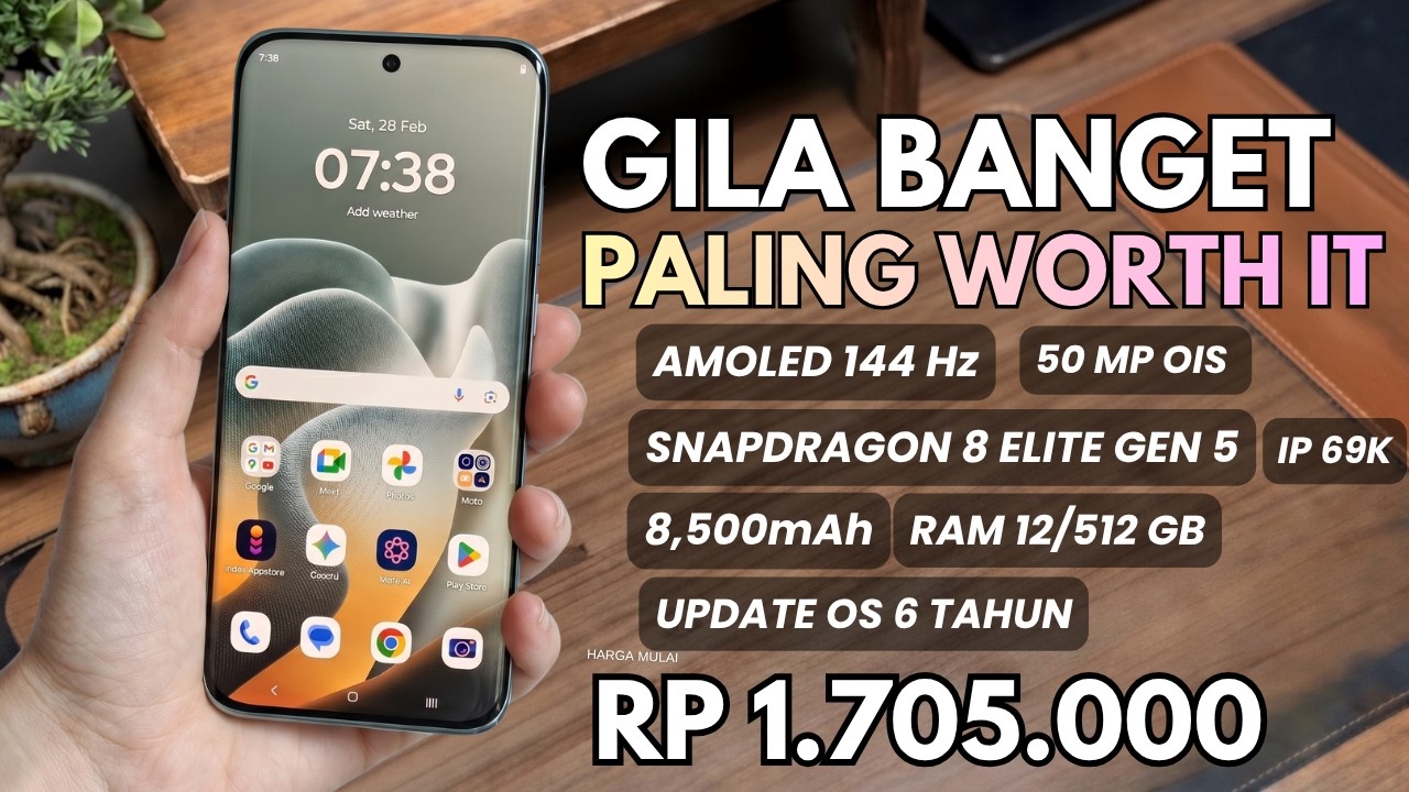 GAK NYANGKA SEBAGUS INI‼️RAM 12/512 GB, 8.500MAH | HP TERBAIK APRIL 2026 -Versi Pan Channel