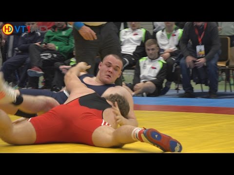 Ringen DM 2016 Junioren (Gr./Rö.) - 120kg 1/4 Finale
