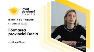 Formarea provinciei Dacia